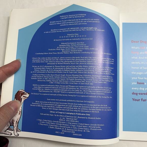 Set of 2 American Girl Books Girls and their Dogs and Girls and their Horses - Picture 4 of 13